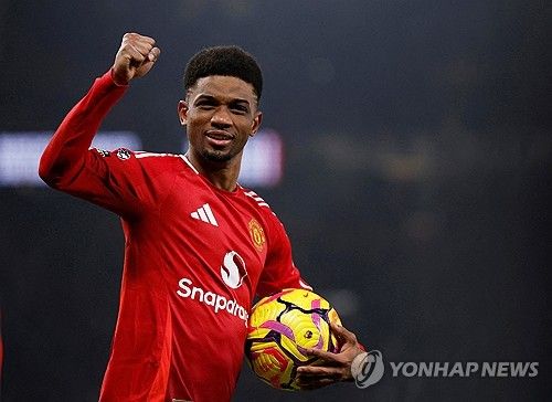 맨유의 아마드 디알로.