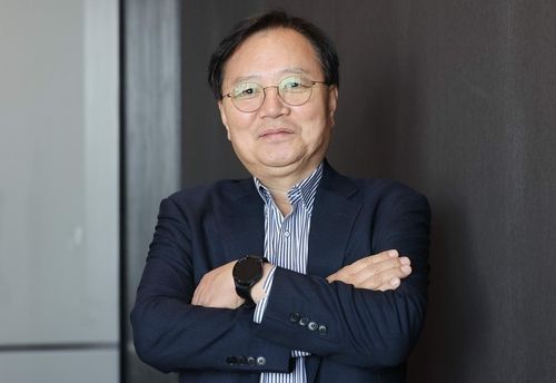 대한당구연맹 회장 선거에 출마한 김기홍 법무법인 율촌 고문