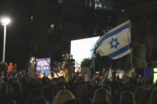 인질 석방 촉구 정례 집회