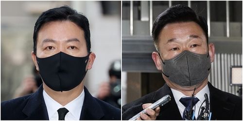 김성훈 경호처 차장(왼쪽)과 이광우 경호본부장