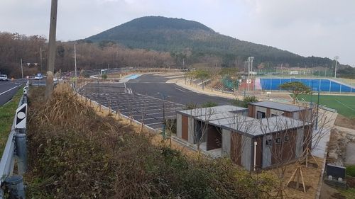 제주국제대 인근에 들어선 환승주차장