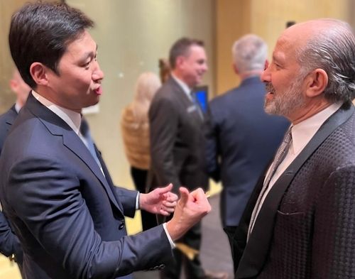 상무부 장관 후보자 만난 김 의장