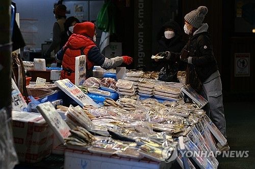 설 앞둔 전통시장