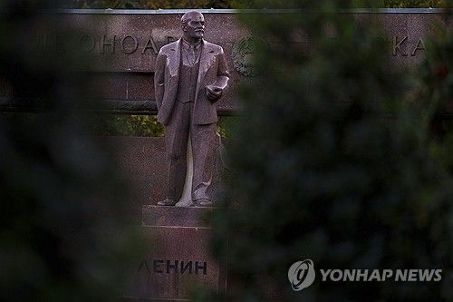 몰도바 키시너우에 있는 레닌 동상