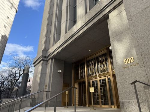 권도형씨 기소인부 심리가 열린 뉴욕 남부연방법원