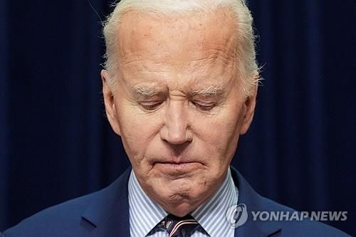 트럭 돌진 사건 관련 발언하는 조 바이든 미국 대통령