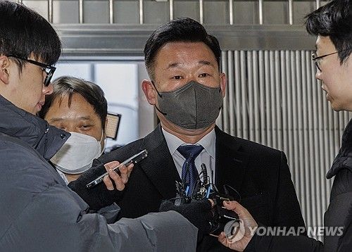 이광우 대통령 경호처 경호본부장 국가수사본부 출석