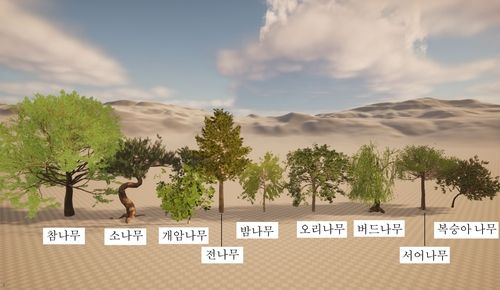 왕도 한성의 옛 식생 복원 자료