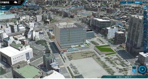 춘천시 주변 디지털 트윈 시스템