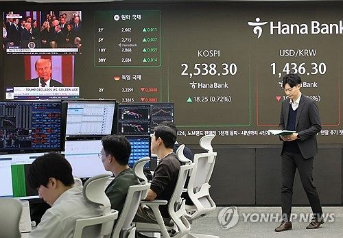 트럼프 취임.. 주식 시황은?