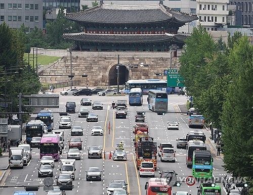 세종대로 민방위 훈련