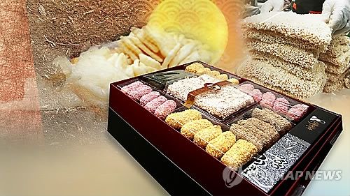 '웰빙' 설 앞두고 담양 창평 한과 인기(CG)