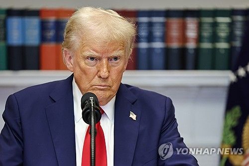 도널드 트럼프 미 대통령