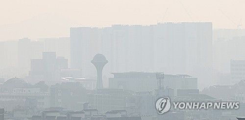 연일 미세먼지로 가득한 대구 도심