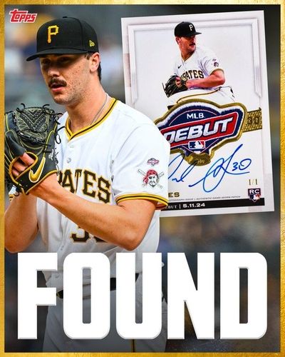 폴 스킨스의 '황금 카드' 발견을 알린 톱스