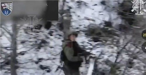 우크라이나 특수작전군이 공개한 북한군과 교전 영상 