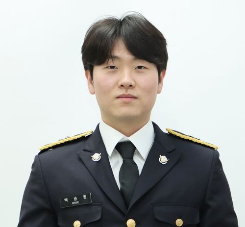 통영해경 백순원 순경