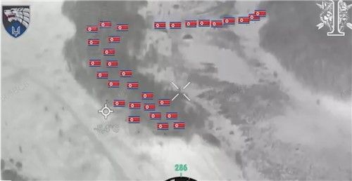 우크라이나 특수작전군이 공개한 북한군과 교전 영상 