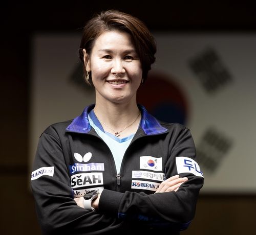 탁구 여자 국가대표팀 사령탑에 오른 석은미 감독 