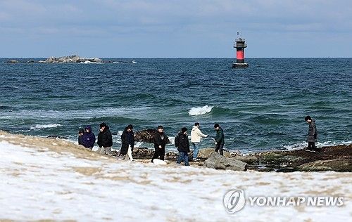 겨울 바다의 추억
