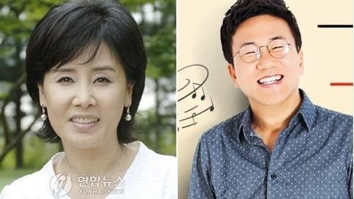 배우 선우은숙 씨와 전 배우자인 방송인 유영재(오른쪽)