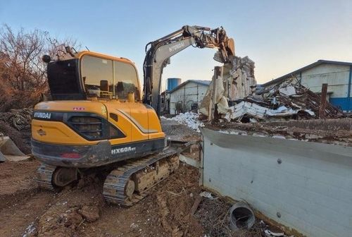 폭설 피해 복구 현장