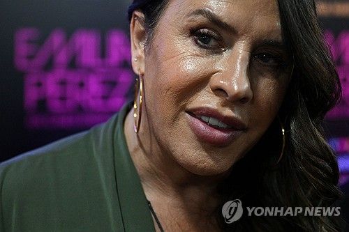 영화 '에밀리아 페레즈'에서 트랜스젠더 주인공을 연기한 배우 카를라 소피아 가스콘 