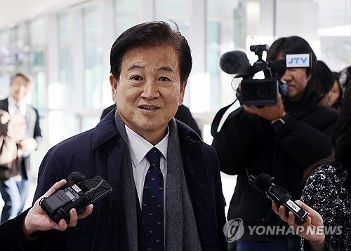 법정으로 향하는 정동영 의원