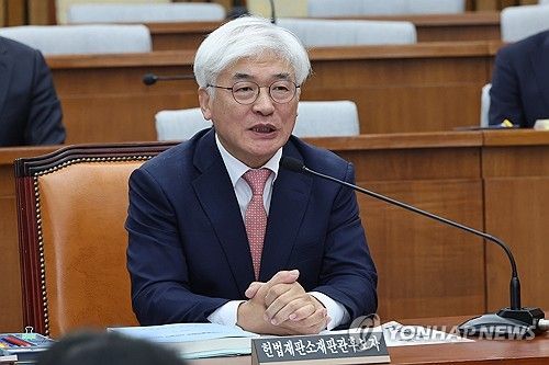 답변하는 마은혁 헌법재판관 후보자