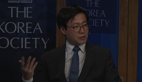 좌담회 발언 중인 여한구 전 통상교섭본부장