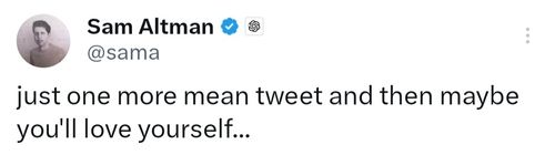 샘 올트먼 오픈AI CEO 엑스 계정 화면 캡처 