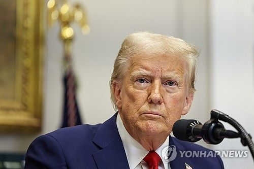 트럼프 대통령. [EPA=연합뉴스]