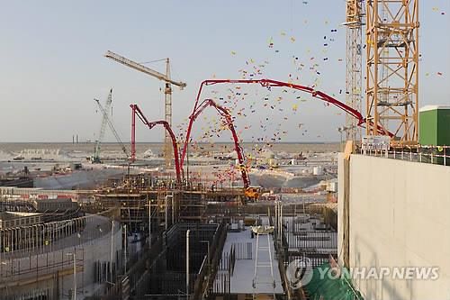 2012년 열린 UAE 바라카 원전 착공식