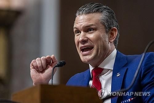 피터 헤그세스 미 신임 국방장관