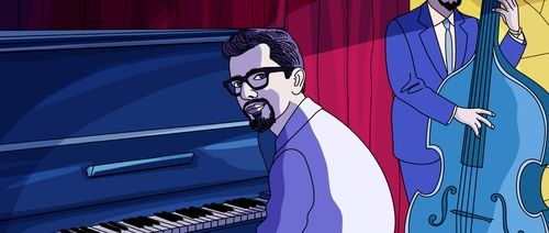 영화 '그들은 피아노연주자를 쐈다' 속 한 장면