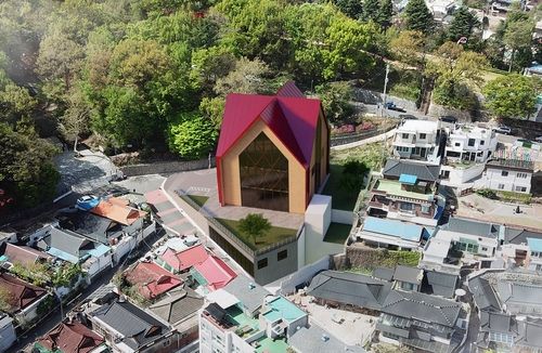 시간우체국 조감도