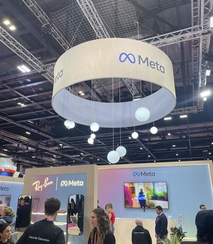 벳쇼에 차려진 메타 전시장