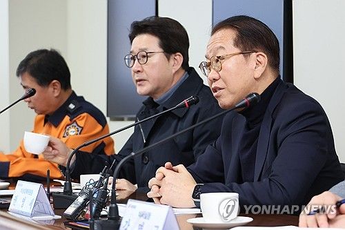 소방서 격려 방문한 권영세 비대위원장