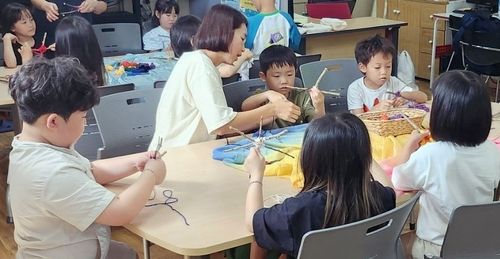 경력잇는여자들의 발도르프 교육 장면