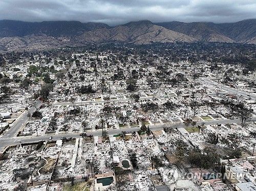 LA 산불 피해 지역인 알타데나