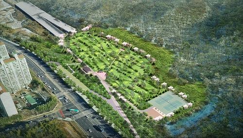 의정부 파크골프장 조감도