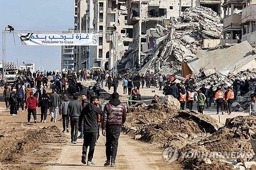 집 가는 길…여기서부터 가자지구 