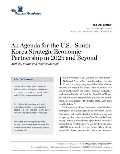 美 헤리티지재단, 트럼프 정부에 "한미동맹 강화" 제언 - 2