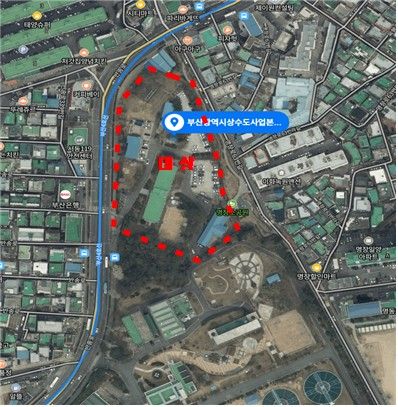 부산 명장정수장 통합사업소 위치