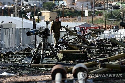 이스라엘군이 탈취한 헤즈볼라 무기