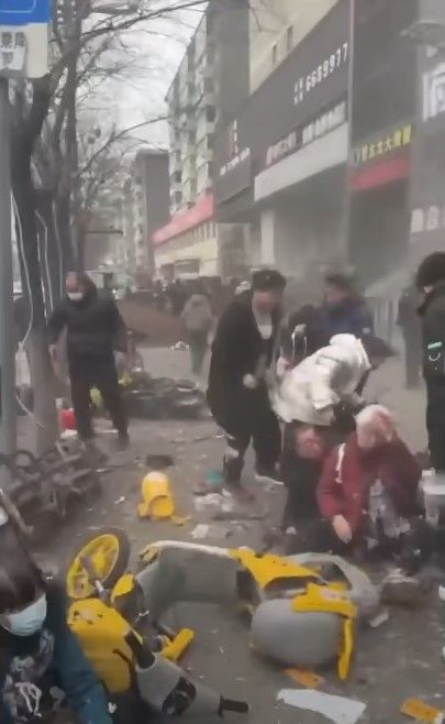 중국 랴오닝성 선양시 식품상가서 폭발