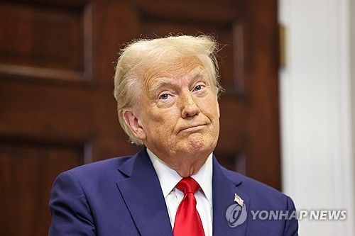 도널드 트럼프 미 대통령