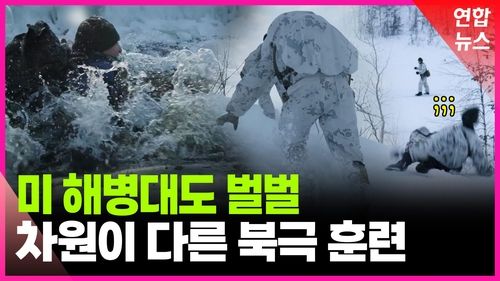 [영상] '땀까지 얼어붙는다' 나토 혹한기 훈련 현장 - 2