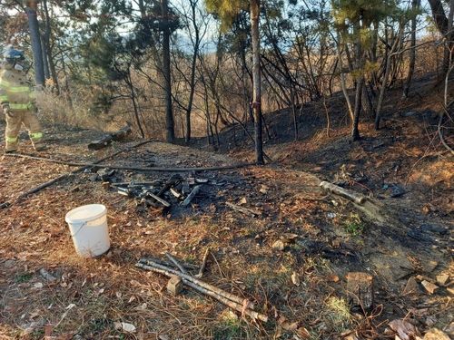 지난 2일 발생한 기장군 화재