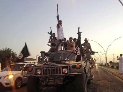 시리아와 이라크 일부 지역에 국가 수립을 선포한 극단주의 무장단체 이슬람국가(IS) [AP 연합뉴스 자료사진. 재판매 및 DB 금지] 